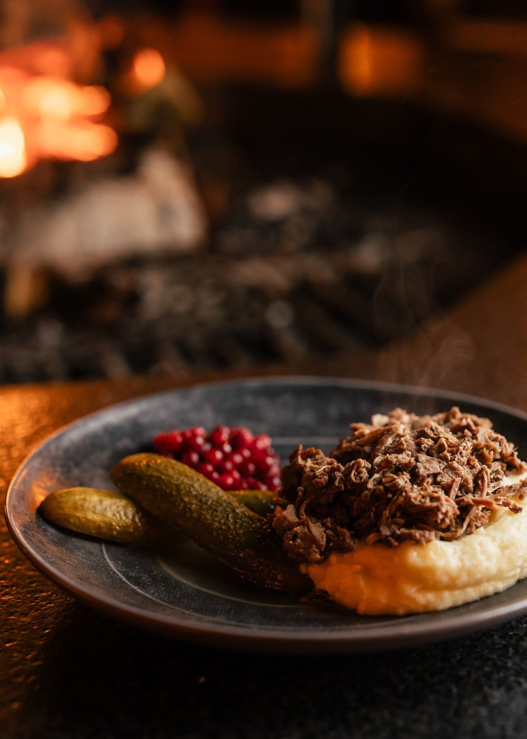 santaclausreindeer-winter24-1-36 Sautéed reindeer by Lapland Restaurant Kotahovi