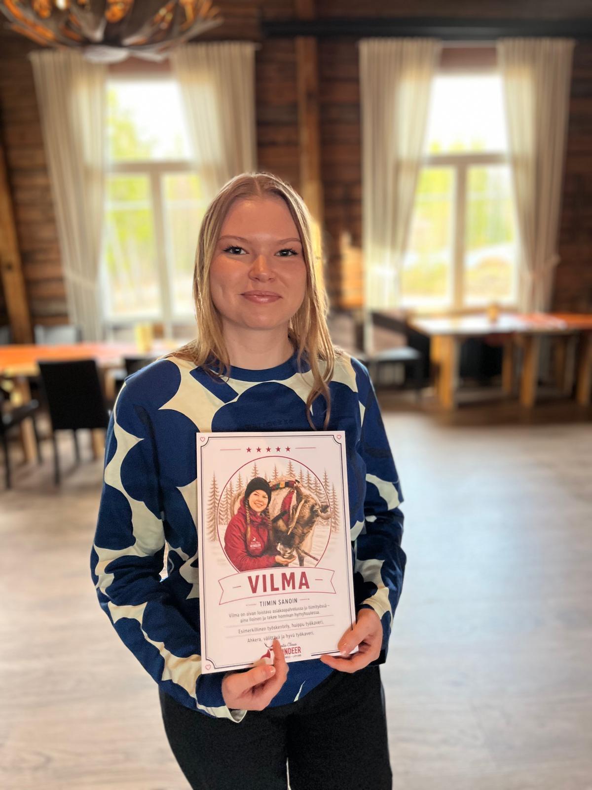 Vilma from Santa Claus Reindeer