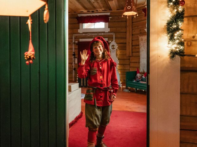 Meet Mrs Santa Claus at Mrs Santa Claus Christmas Cottage in Santa Claus Village