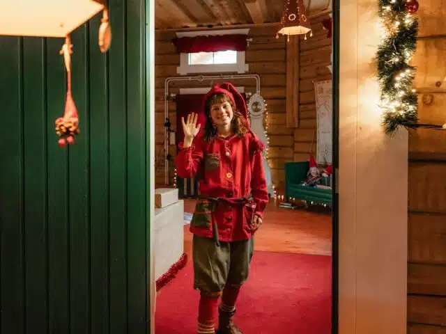 Meet Mrs Santa Claus at Mrs Santa Claus Christmas Cottage in Santa Claus Village