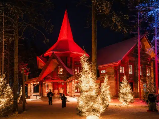 Meet Mrs Santa Claus at Mrs Santa Claus Christmas Cottage in Santa Claus Village